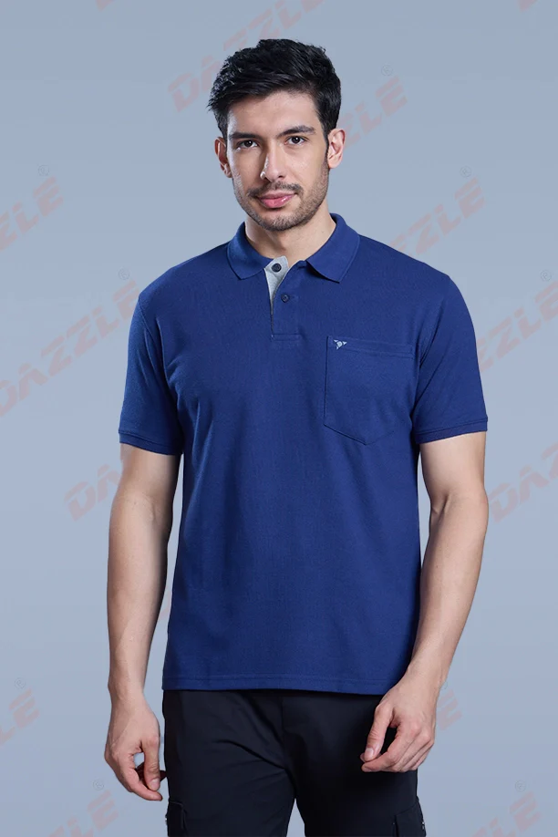 MATTY COMFORT T-SHIRT- INDIGO BLUE - Image 2