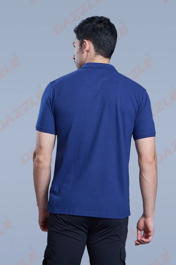 MATTY COMFORT T-SHIRT- INDIGO BLUE - Image 6