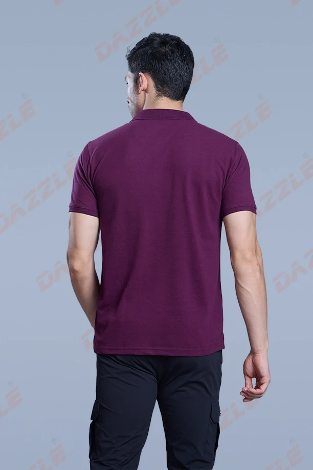 MATTY COMFORT T-SHIRT- ITALIAN PLUM - Image 4
