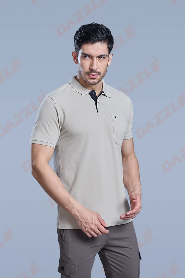 MATTY COMFORT T-SHIRT- LIGHT GREY - Image 3