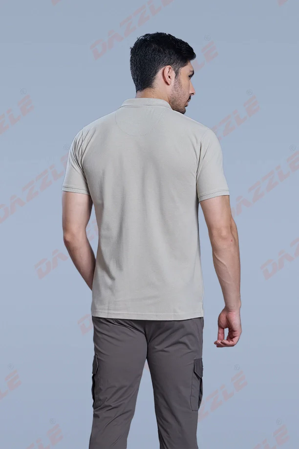 MATTY COMFORT T-SHIRT- LIGHT GREY - Image 4