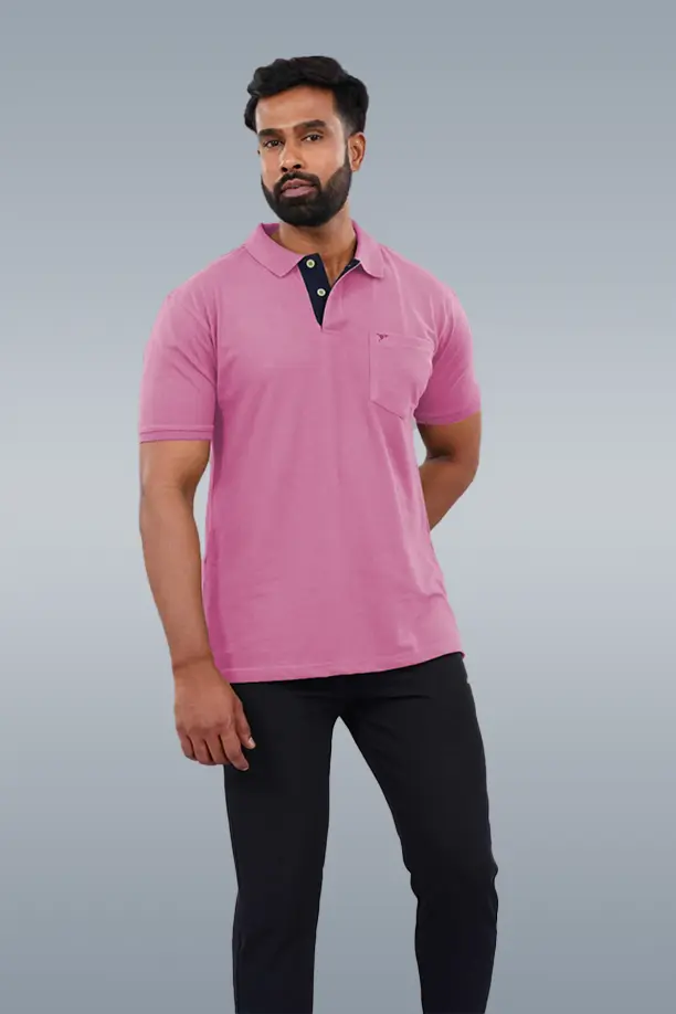 MATTY COMFORT T-SHIRT- PINK - Image 4