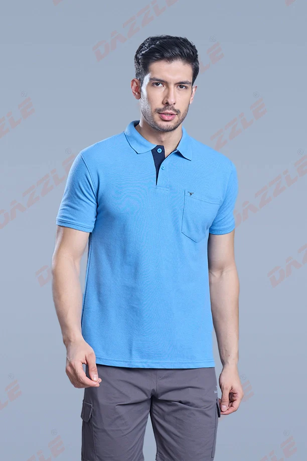 MATTY COMFORT T-SHIRT - SKY BLUE - Image 6