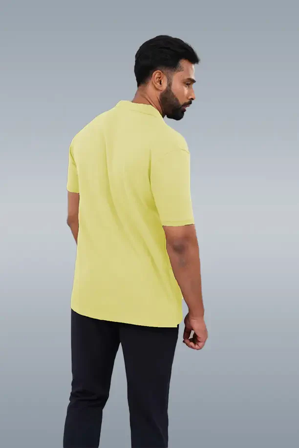MATTY COMFORT T-SHIRT- YELLOW - Image 3