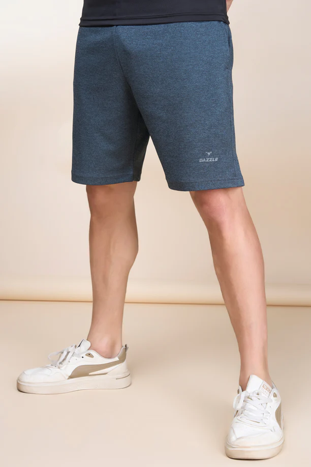 MELANGE SHORT | AIRFORCE - Image 5