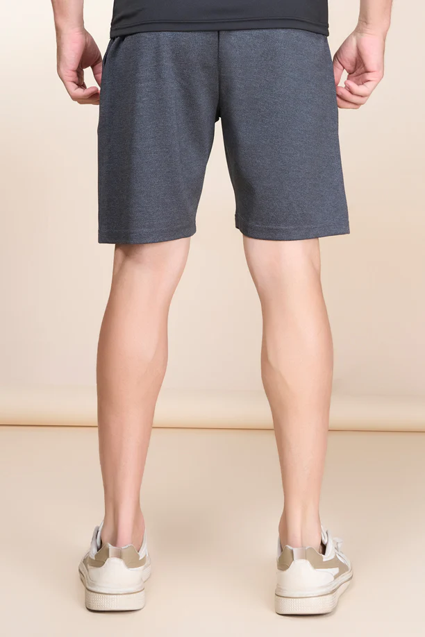 MELANGE SHORT | BLACK - Image 4