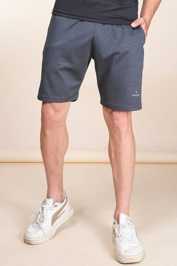 MELANGE SHORT | BLACK - Image 5