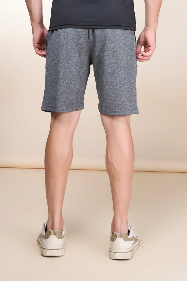 MELANGE SHORT | LIGHT GREY - Image 5