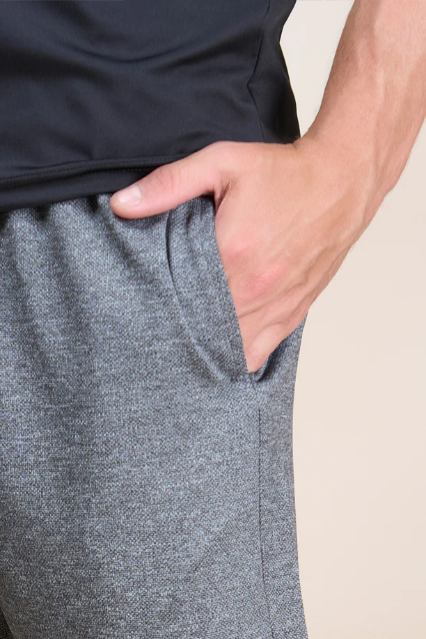 MELANGE SHORT | LIGHT GREY - Image 7