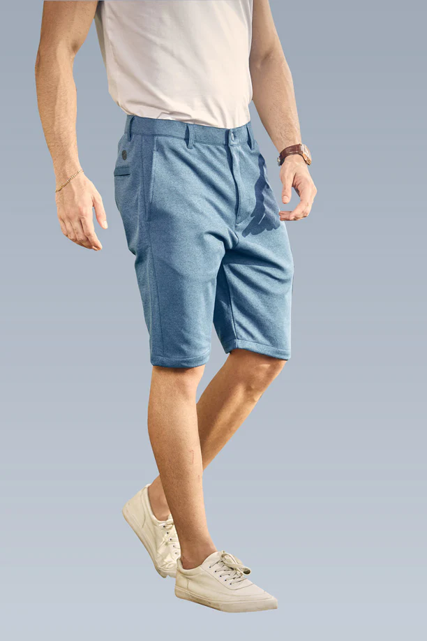 MULTI DRI FIT LONG SHORT - DENIM BLUE - Image 4