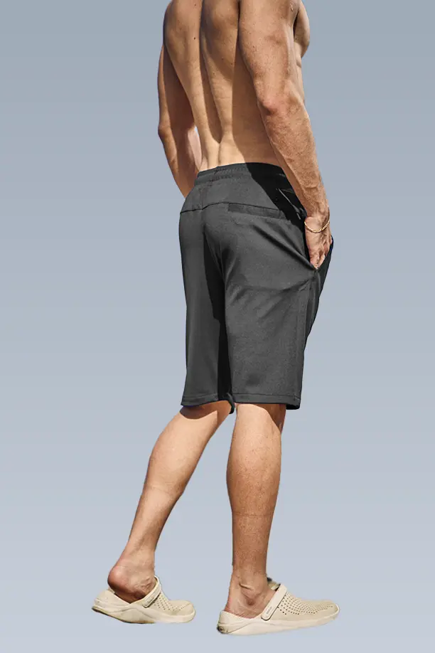MULTI DRI FIT SPORT SHORT - BLACK - Image 3