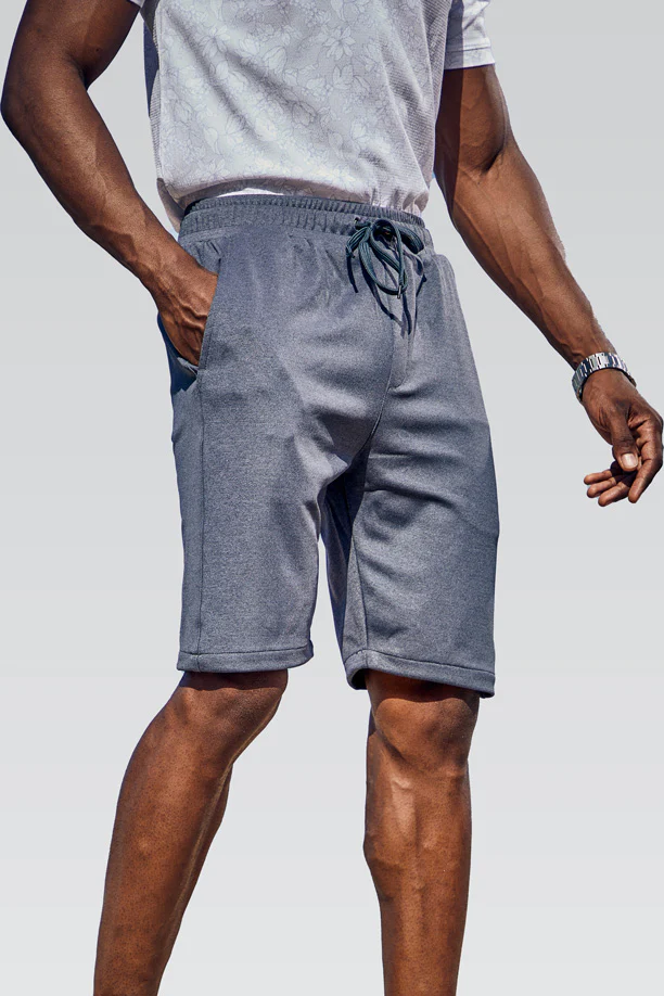 MULTI DRI FIT SPORTS SHORT - DARK GREY - Image 3