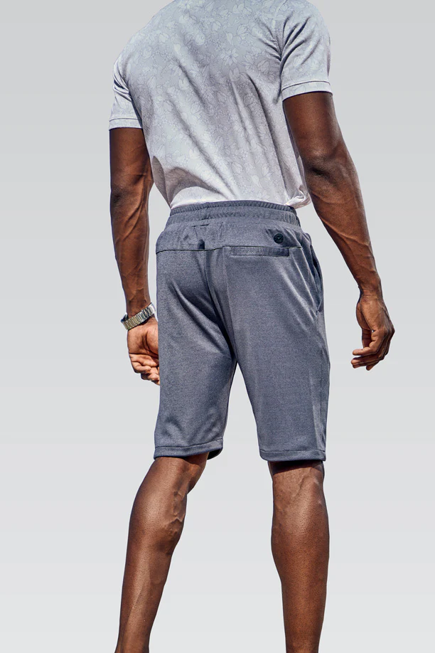 MULTI DRI FIT SPORTS SHORT - DARK GREY - Image 4