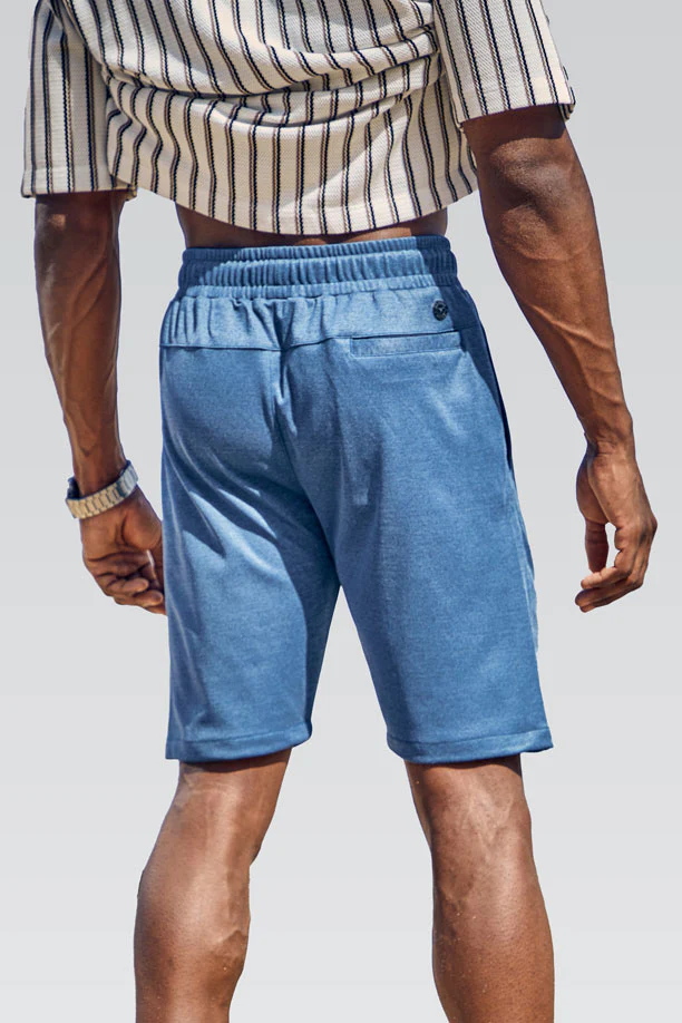 MULTI DRI FIT SPORTS SHORT - DENIM BLUE - Image 2