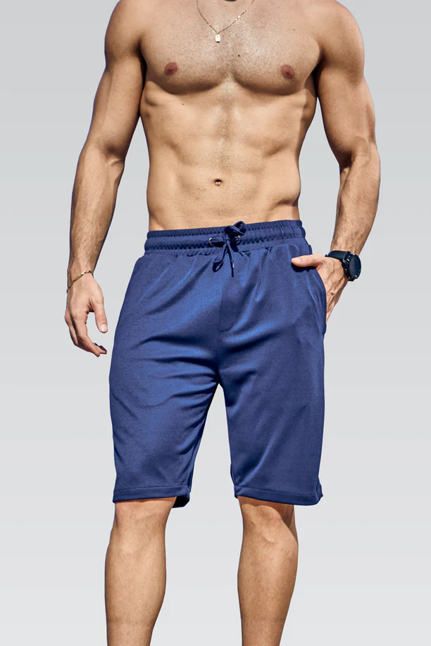 MULTI DRI FIT SPORTS SHORT - NAVY BLUE - Image 4