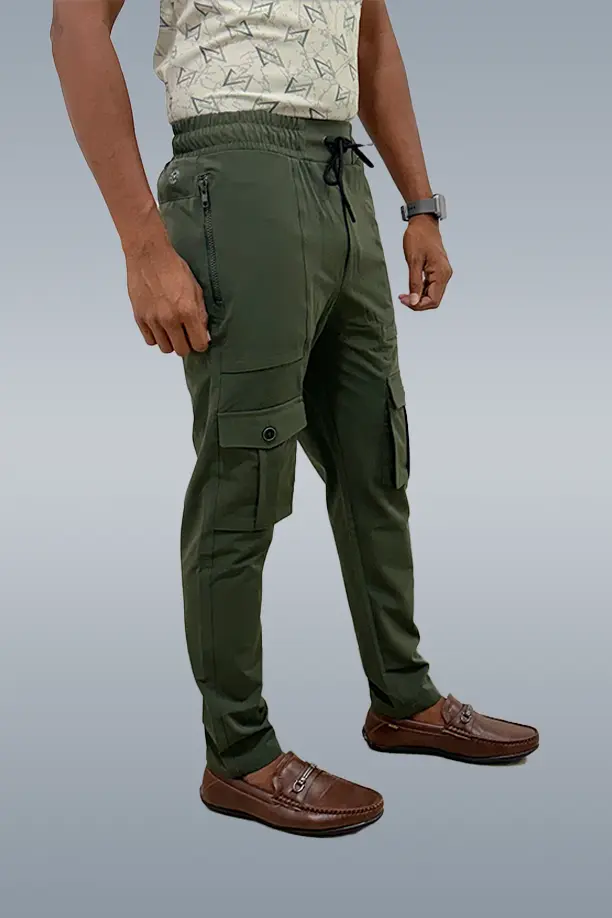 NATTY CARGO - OLIVE GREEN - Image 3