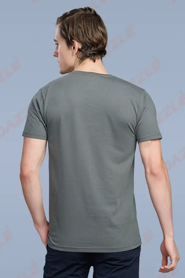 PC ROUND NECK T-SHIRT - DARK GREY - Image 2