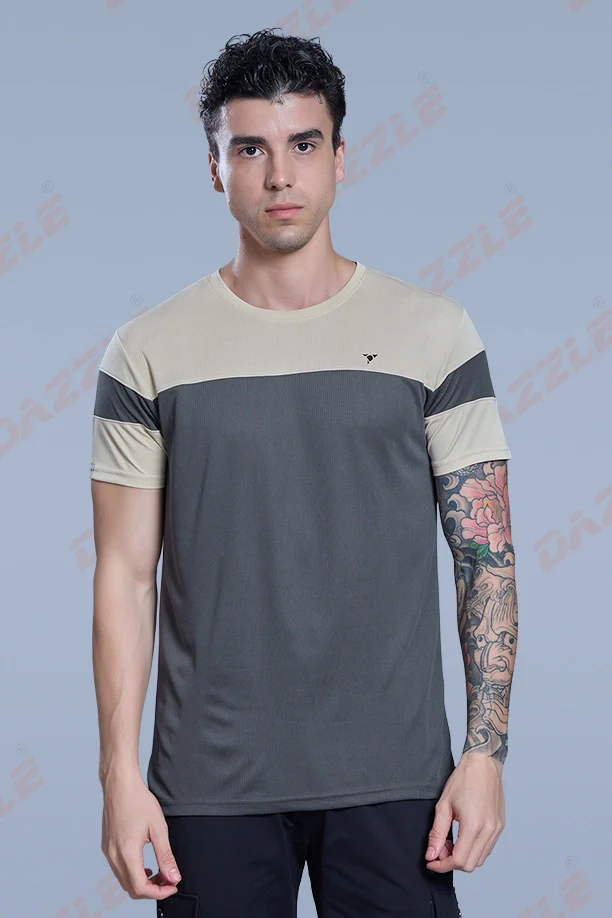 PRIDE ROUND NECK T-SHIRT - CREAM DARKGREY - Image 3