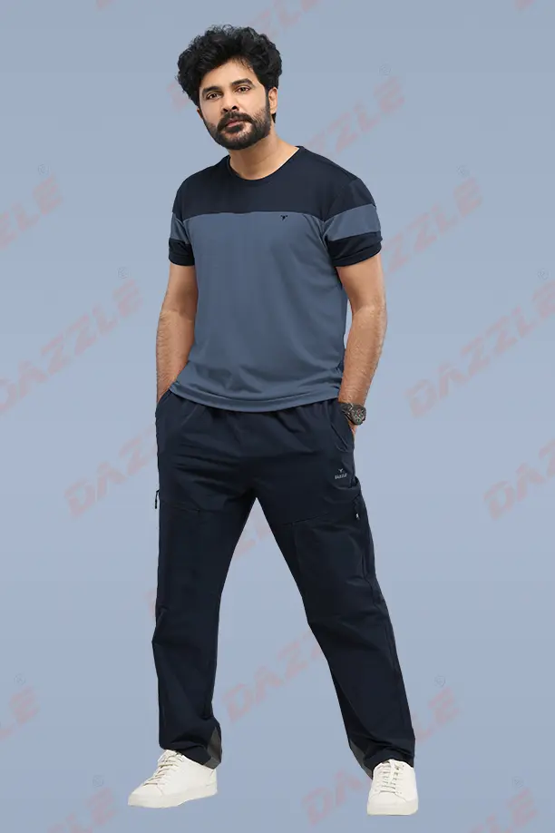 PRIDE ROUND NECK T-SHIRT - NAVYBLUE BLUEGREY - Image 3