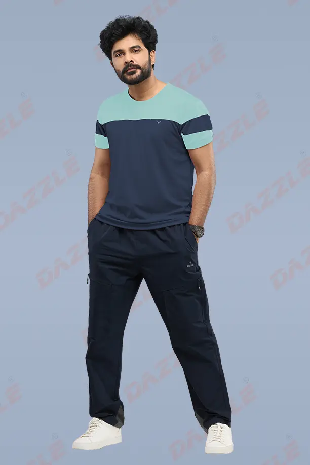 PRIDE ROUND NECK T-SHIRT - SKY BLUE NAVYBLUE - Image 3