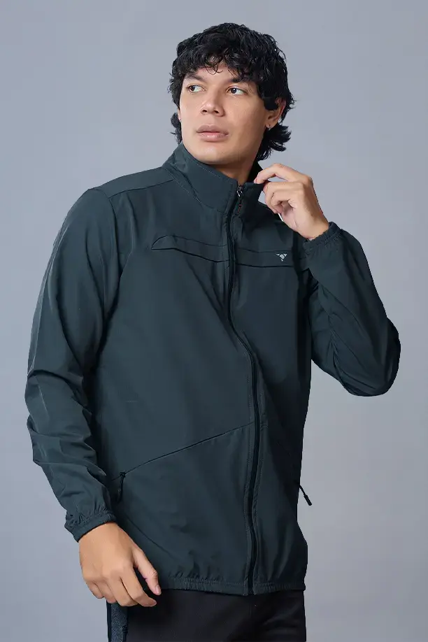 RACE JACKET - BOTTLE GREEN - Image 3