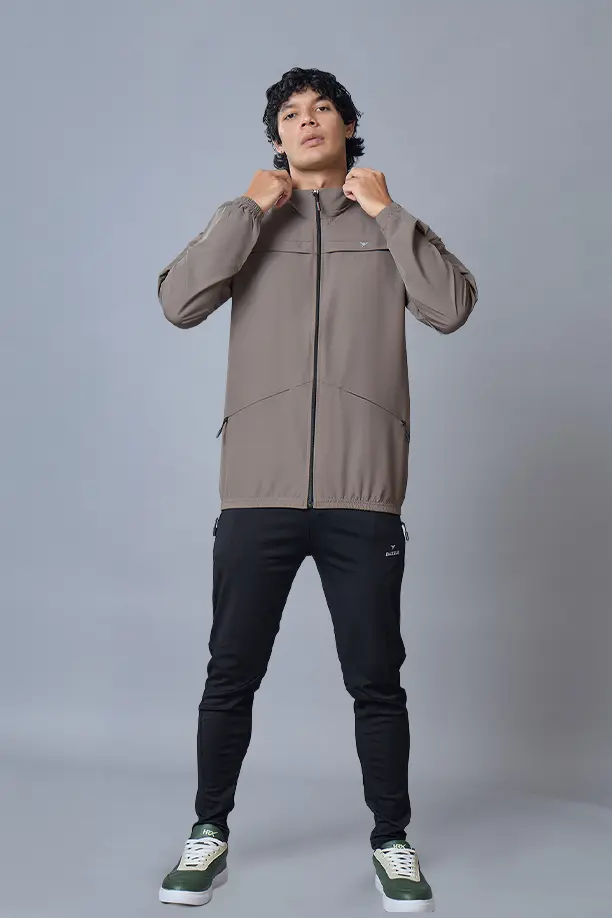 RACE JACKET - BROWN - Image 6