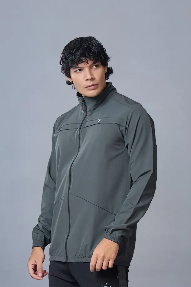 RACE JACKET - DARK GREY - Image 3