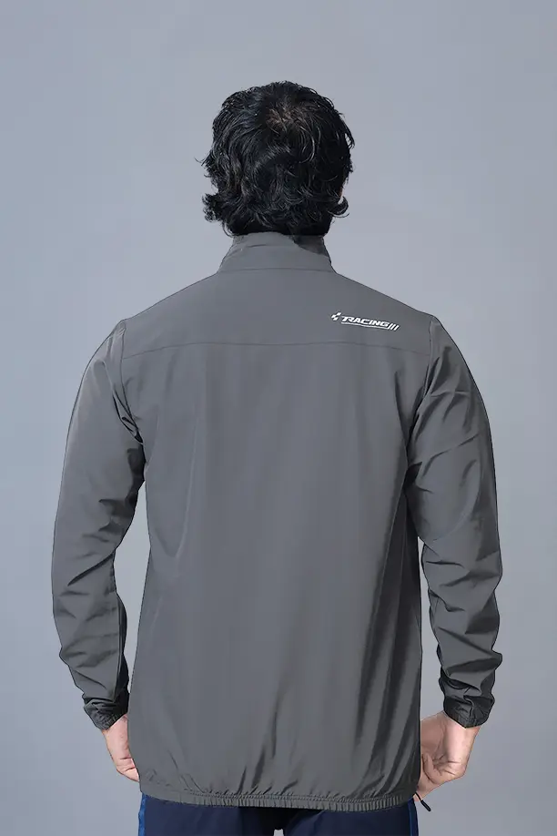 RACE JACKET - MEDIUM GREY - Image 3