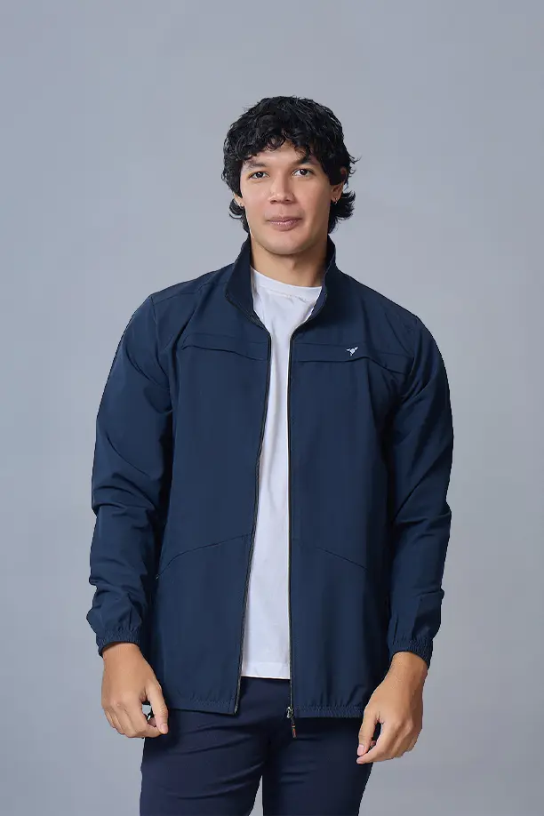 RACE JACKET - NAVY BLUE - Image 5