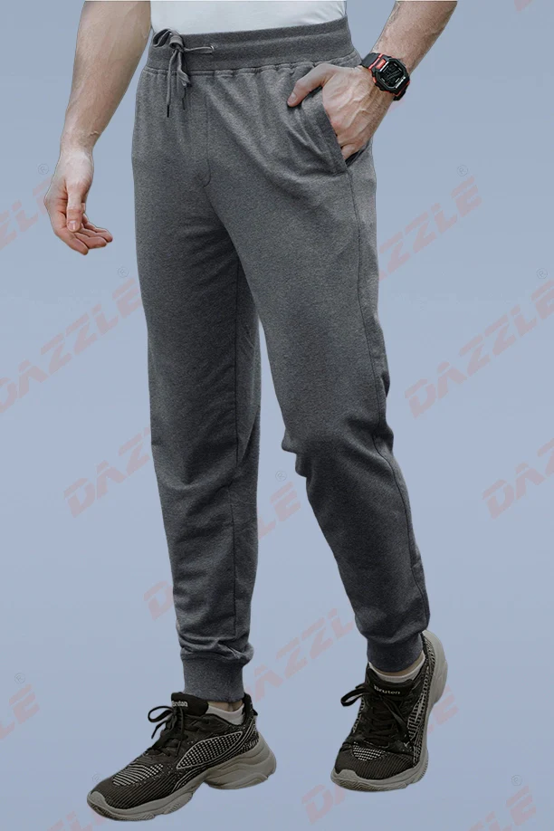 RICH COTTON JOGGER - ANTHRA - Image 4