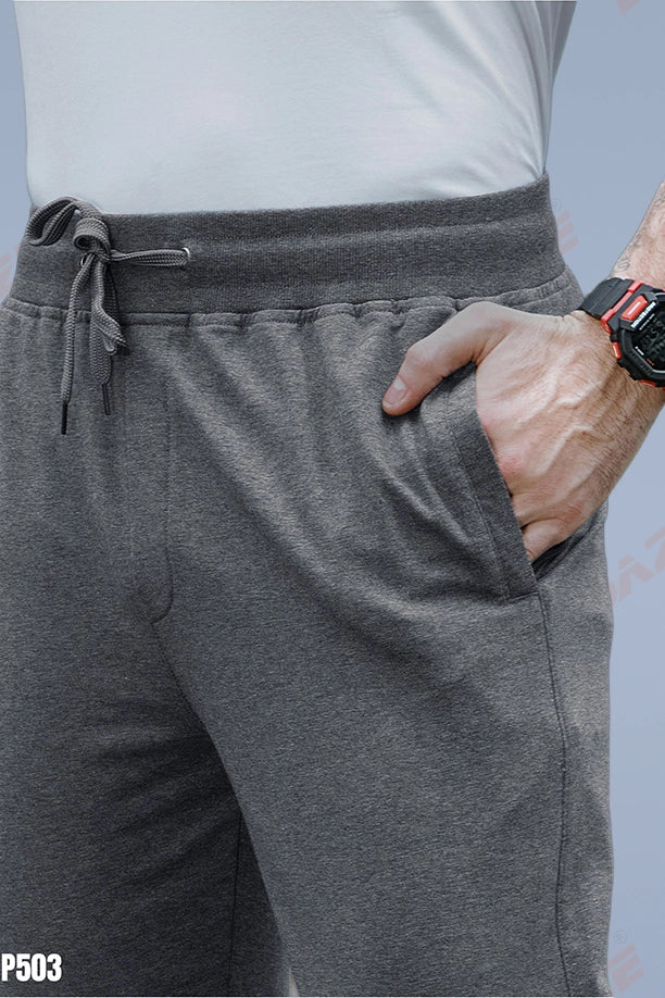 RICH COTTON JOGGER - ANTHRA - Image 5