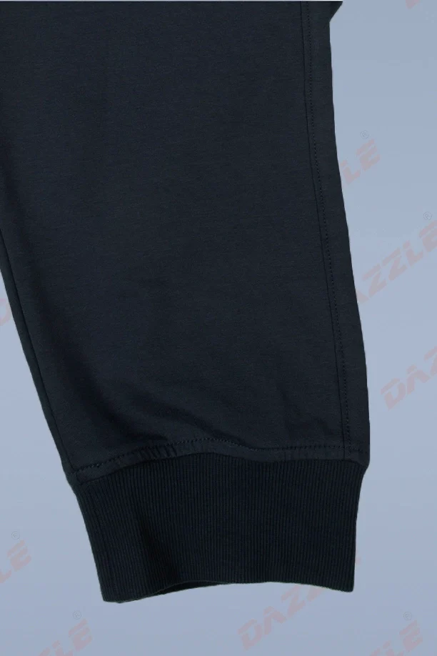 RICH COTTON JOGGER - NAVY BLUE - Image 3