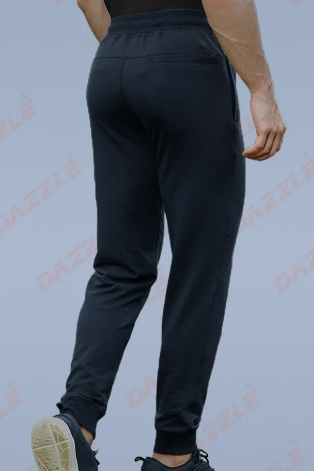 RICH COTTON JOGGER - NAVY BLUE - Image 5