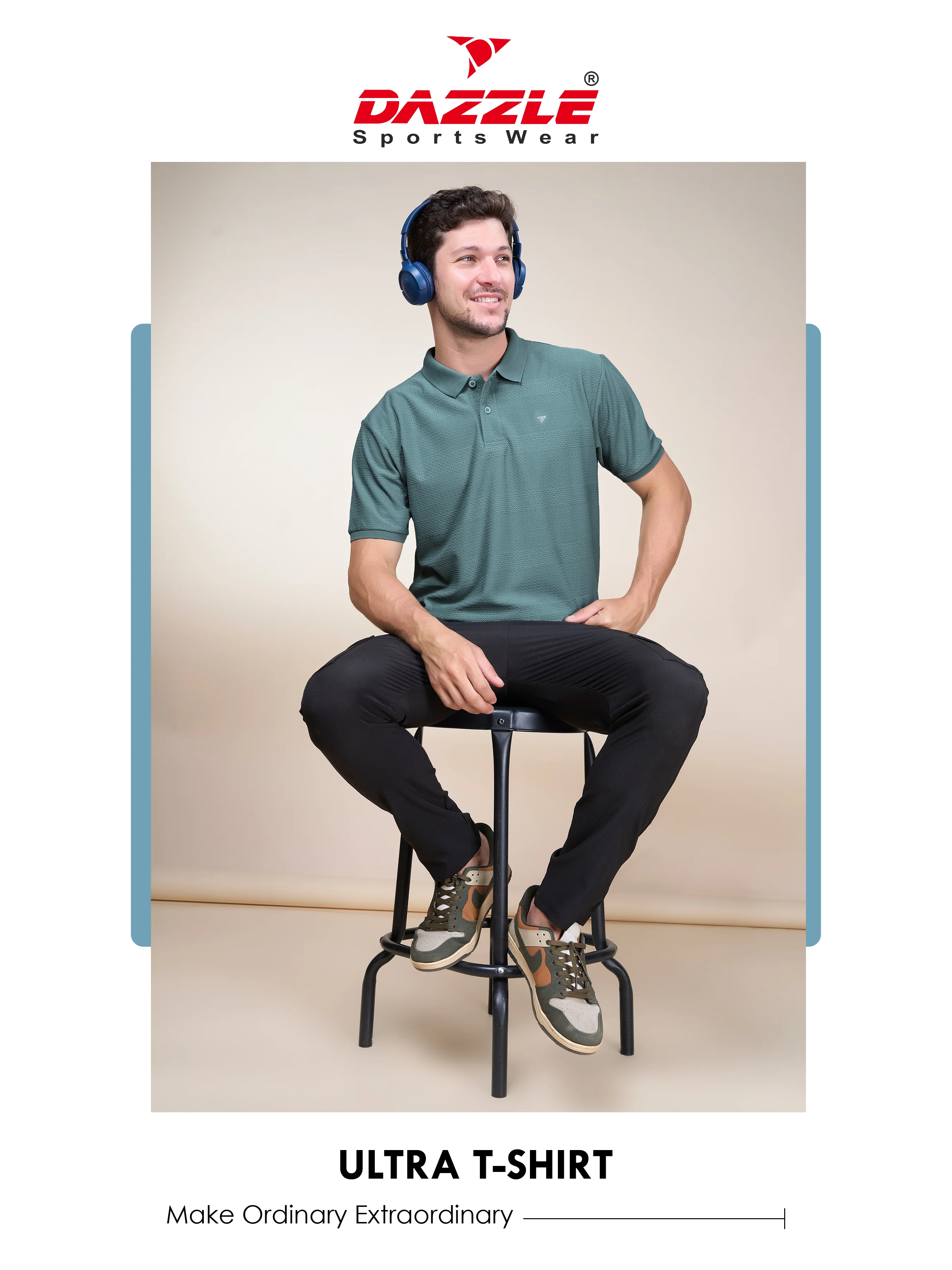 RUSH TSHIRT | STEEL GREEN - Image 10