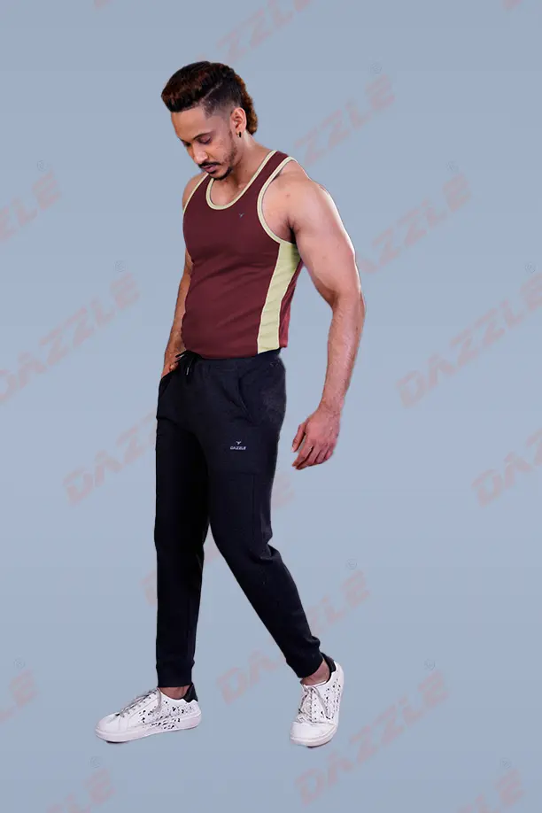 SANDO VESTS - MAROON - Image 3