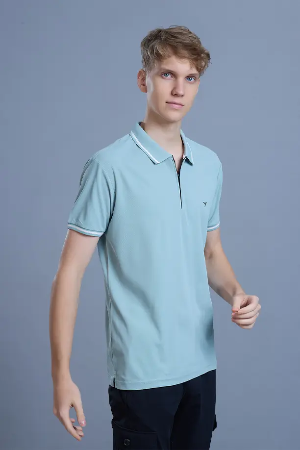 SLEEK T SHIRT- MINT GREEN - Image 4