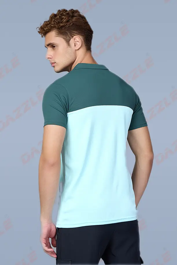 SPRING T SHIRT - BOTTLE GREEN LIGHT GREEN - Image 4