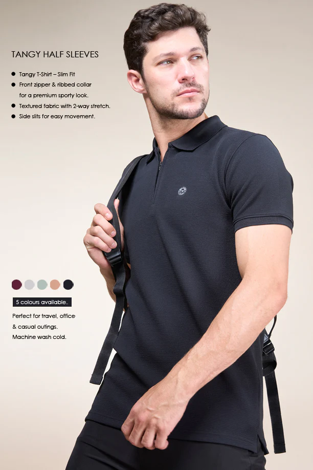 TANGY HALF TSHIRT | BLACK - Image 6