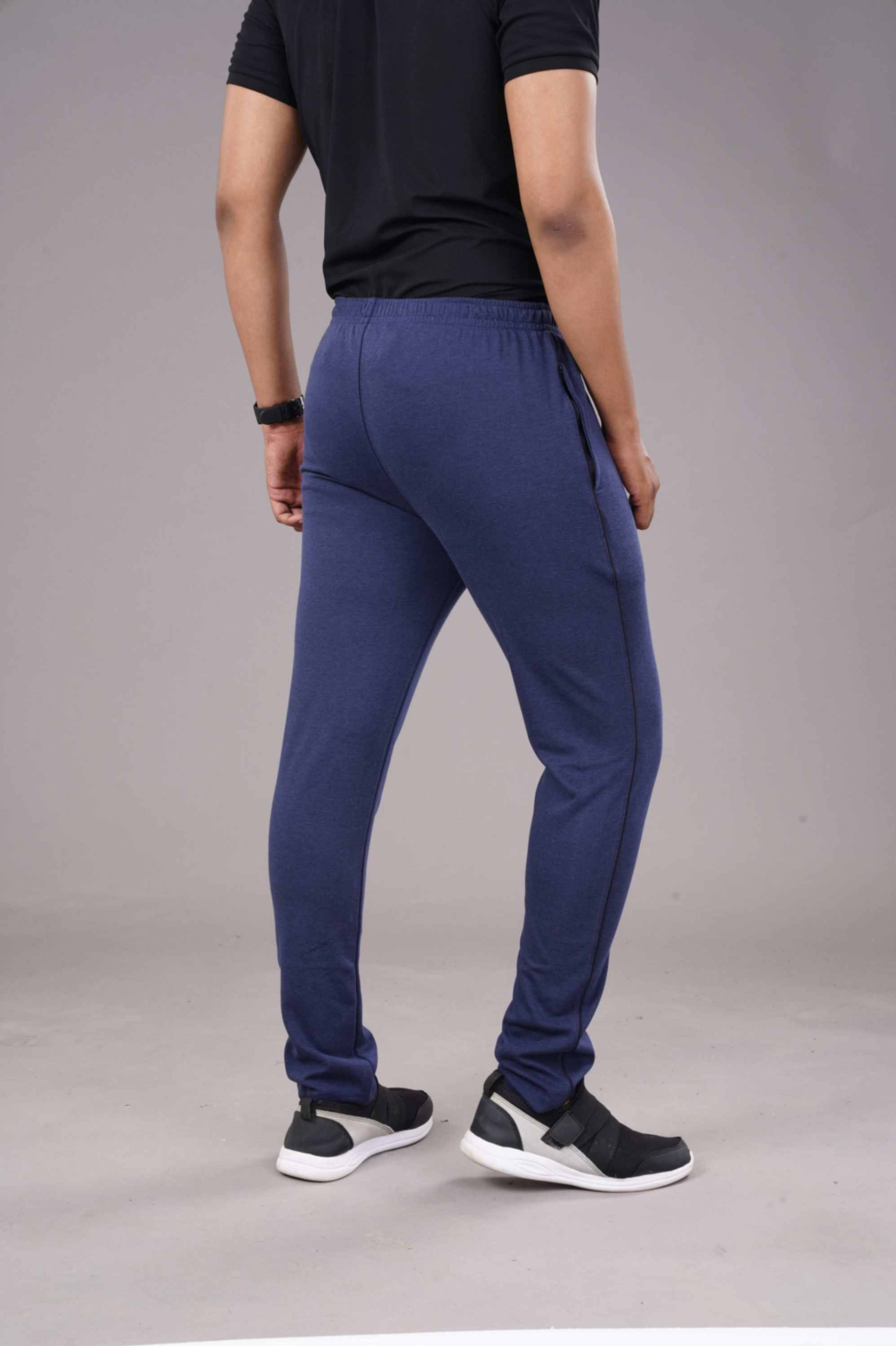 TRACK LOWER PC -SPCL-PLAIN - DENIM BLUE - Image 2