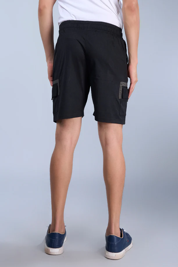 URBAN CARGO SHORTS | BLACK - Image 5
