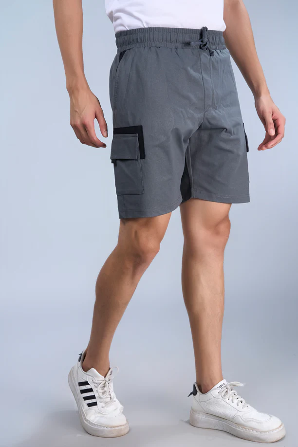 URBAN CARGO SHORTS | SMOKE GREY - Image 5