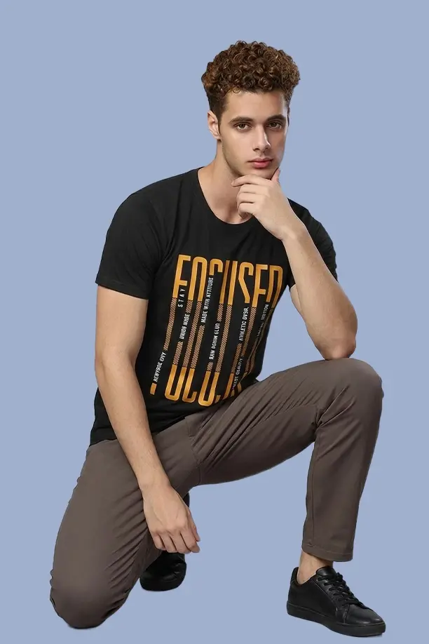 VIBE T-SHIRT - BLACK - Image 2