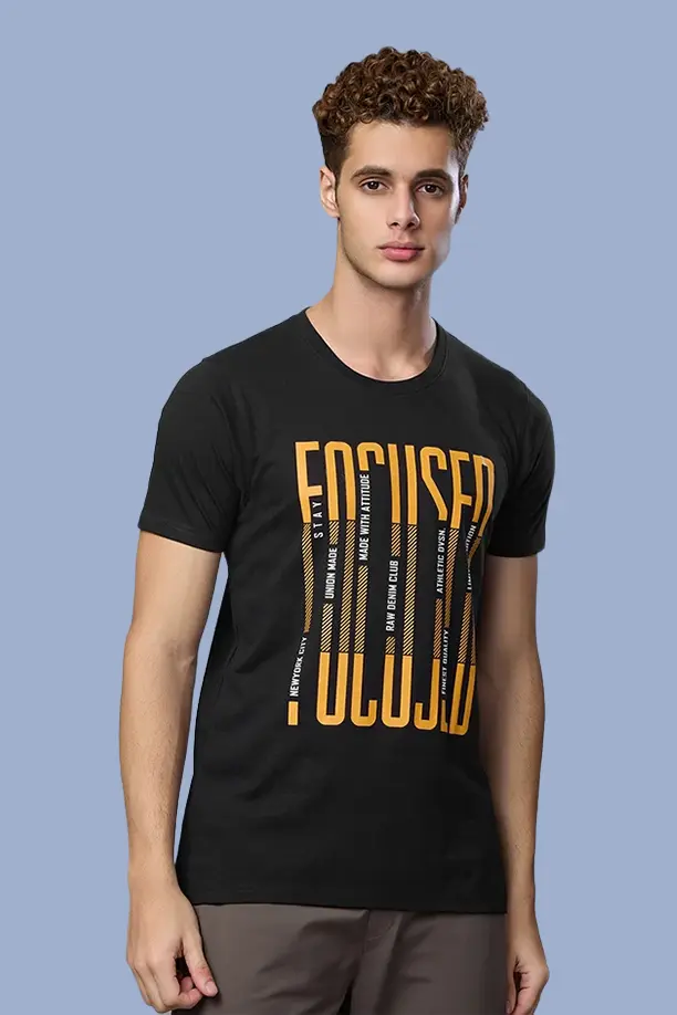 VIBE T-SHIRT - BLACK - Image 5