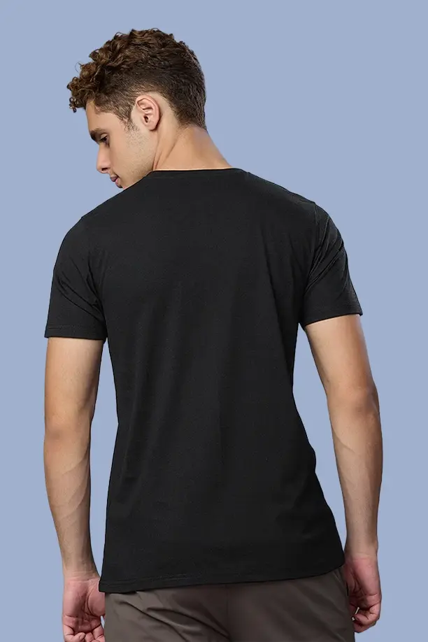 VIBE T-SHIRT - BLACK - Image 6